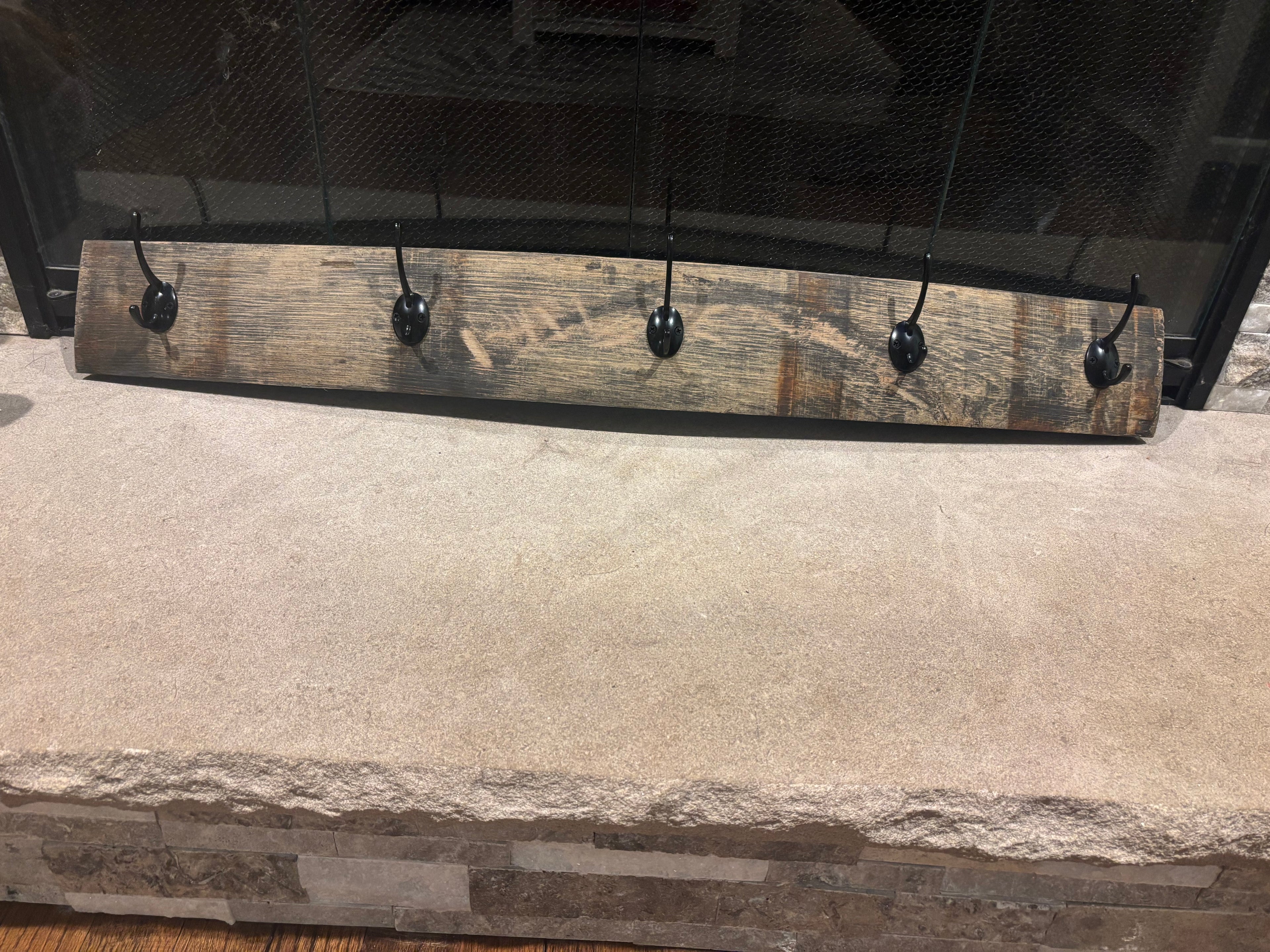 Barrel Stave Coat Hook/Rack