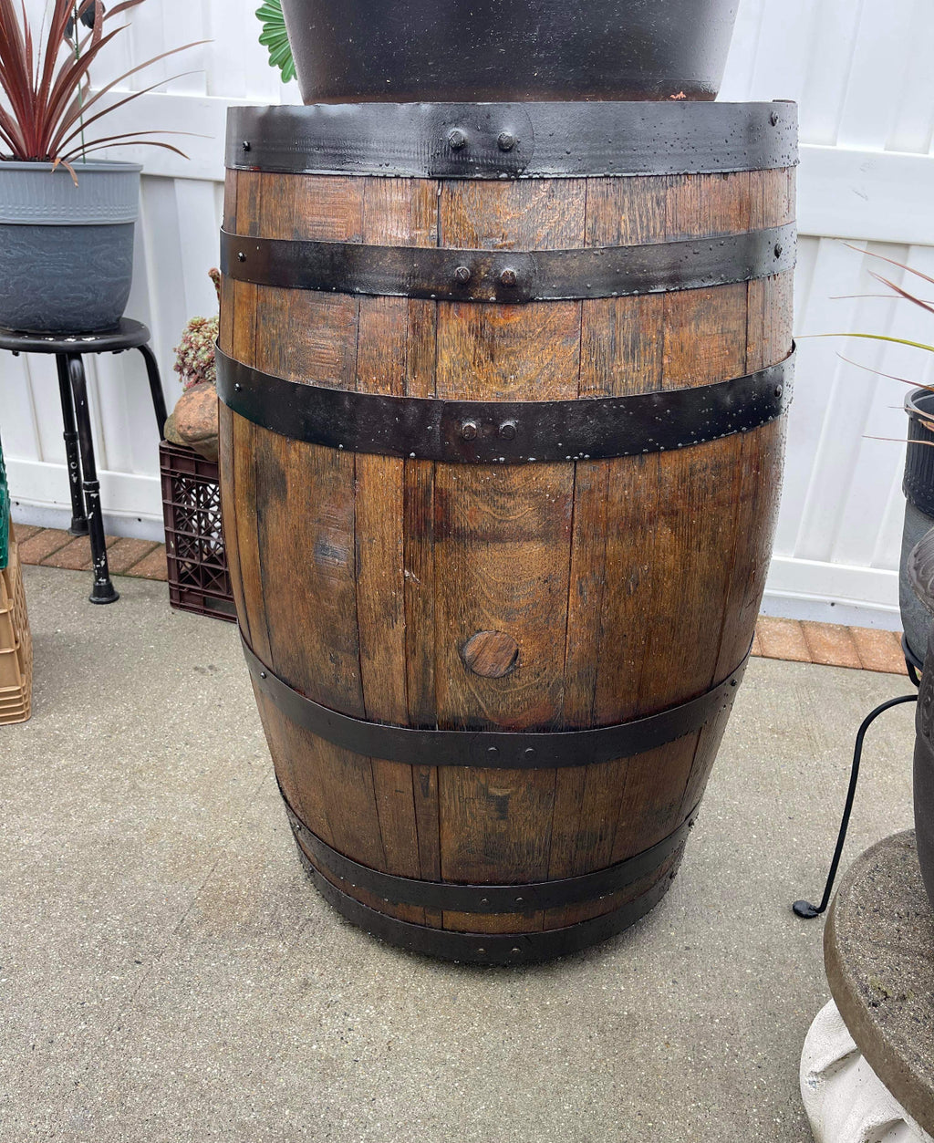 Stained Full Barrel