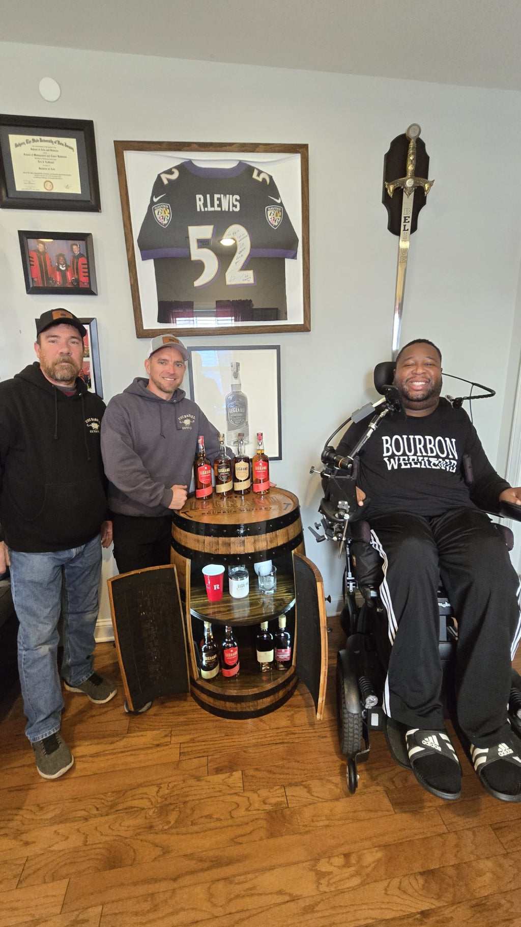 Full Barrel with Cabinet