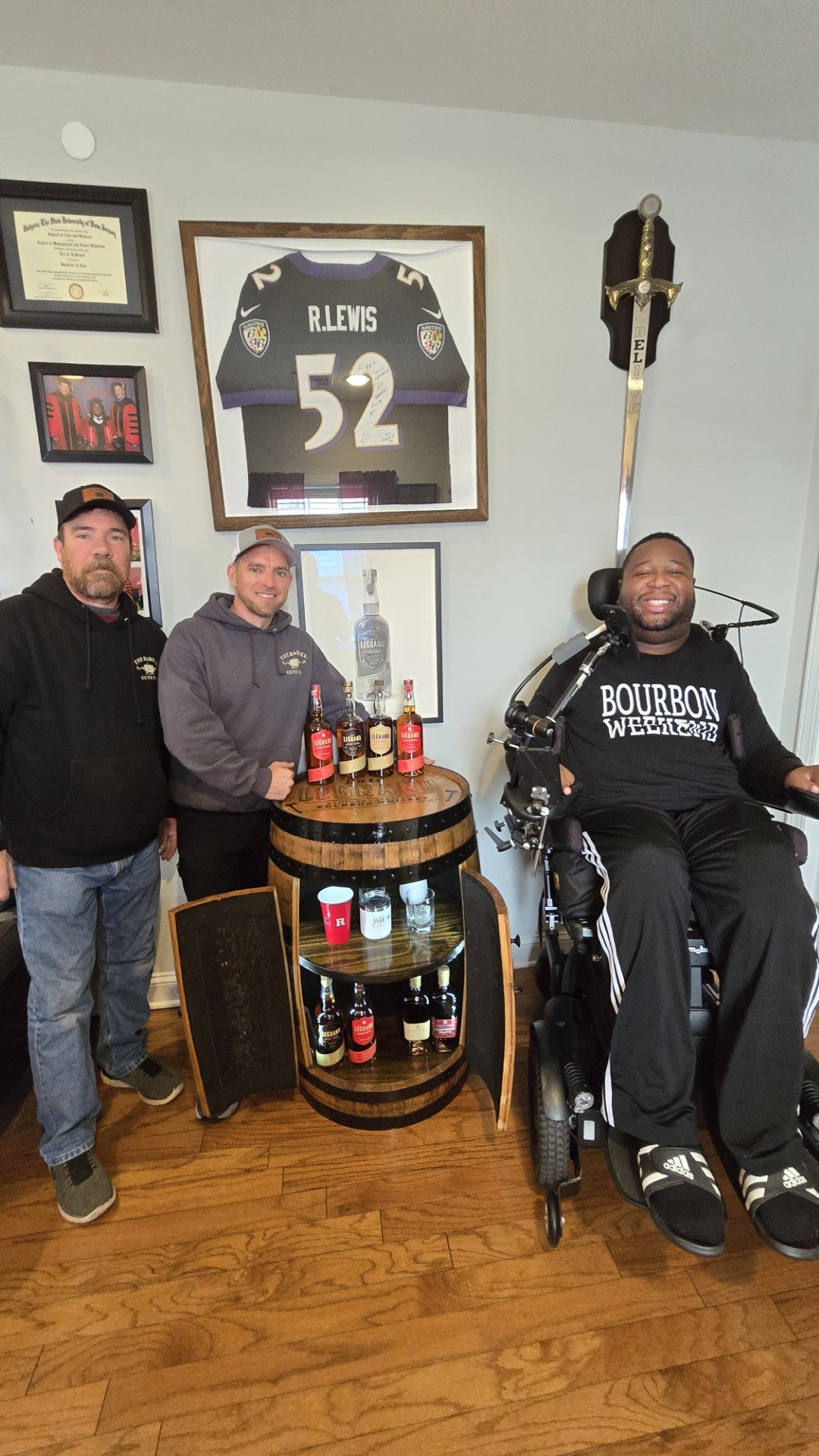 Full Barrel with Cabinet