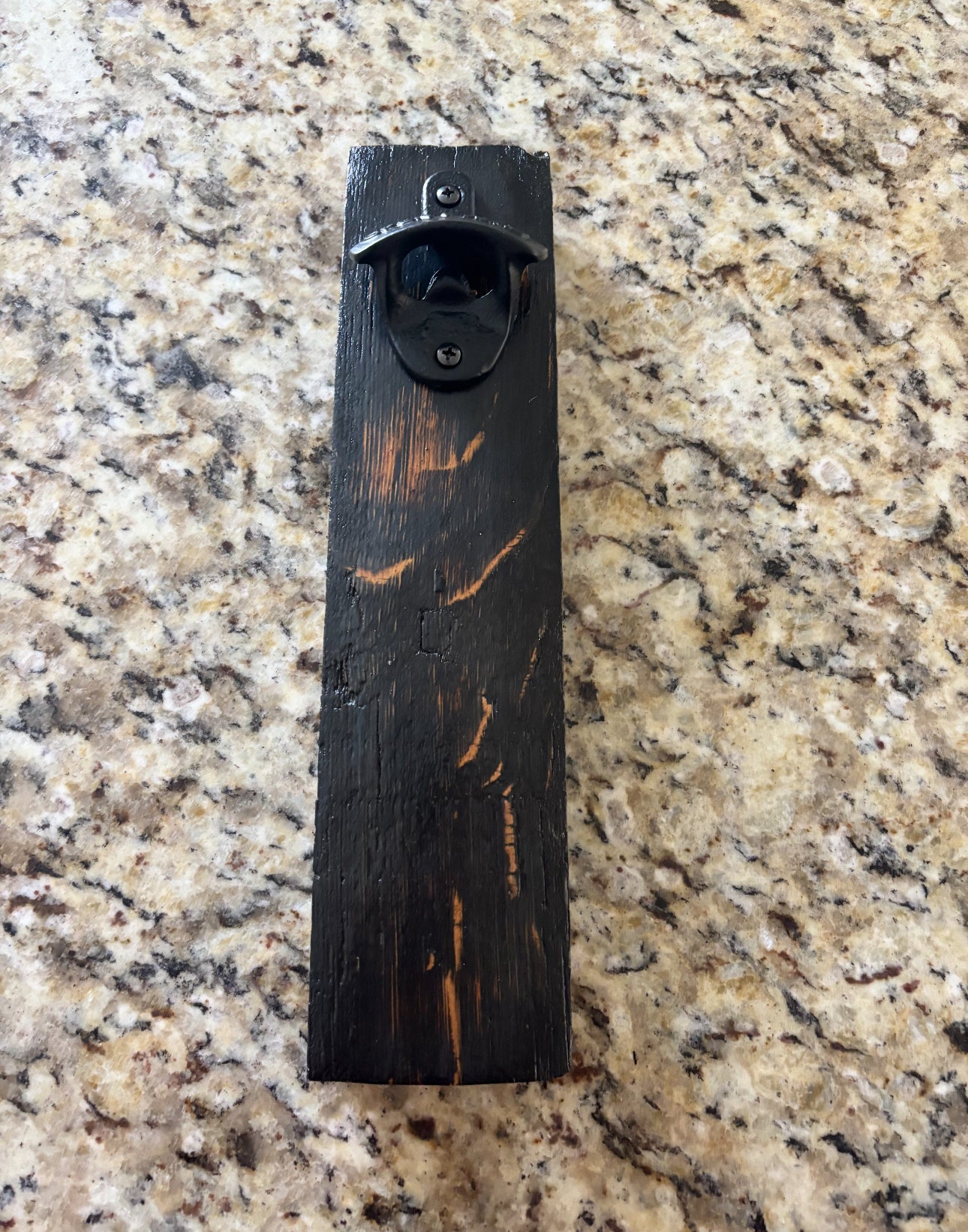 Stave with bottle opener