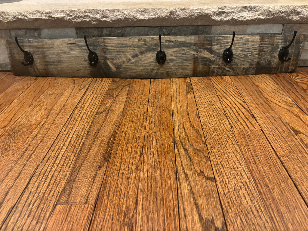 Barrel Stave Coat Hook/Rack