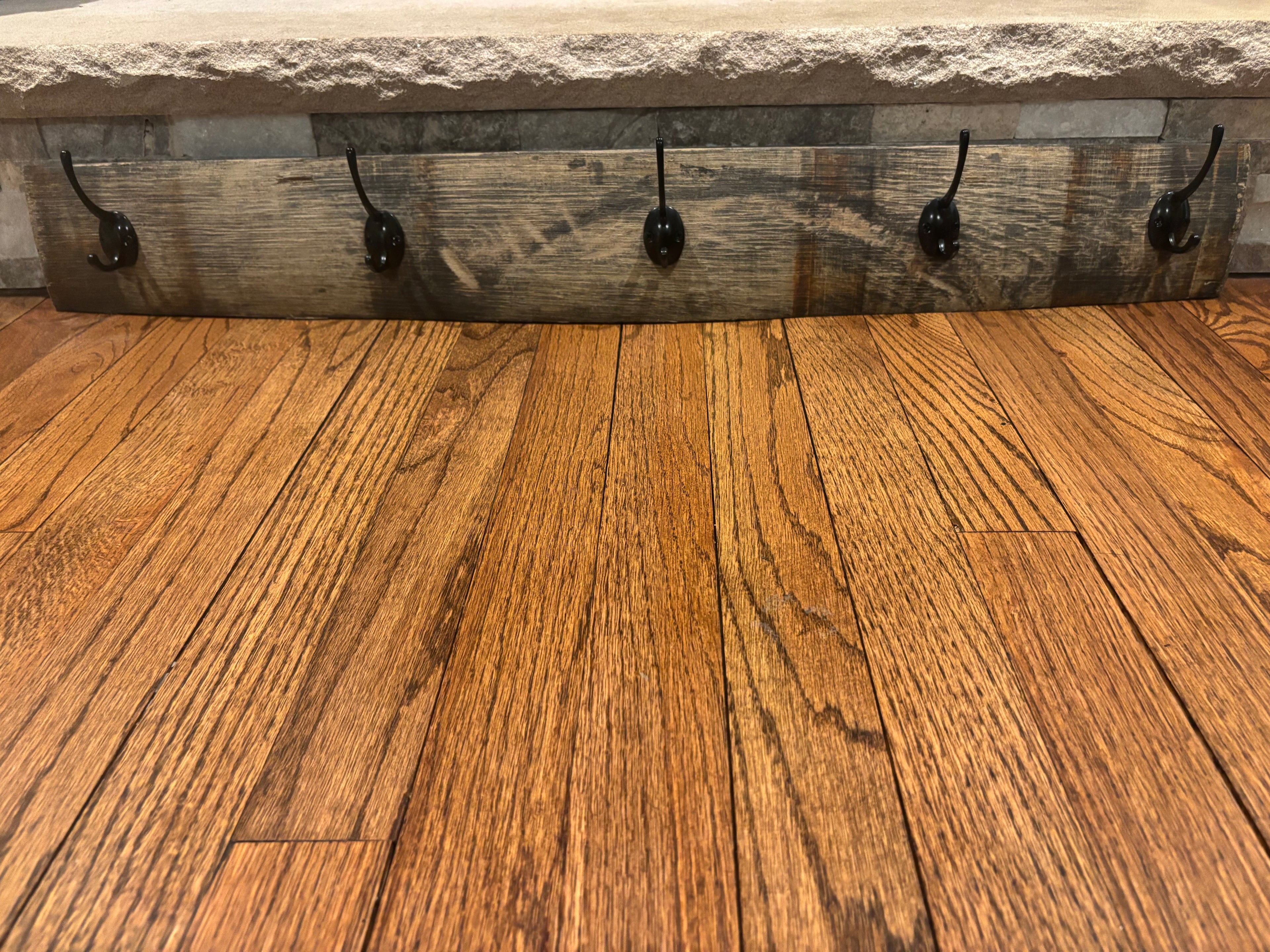 Barrel Stave Coat Hook/Rack