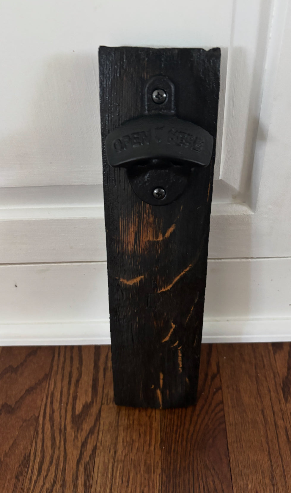 Stave with bottle opener