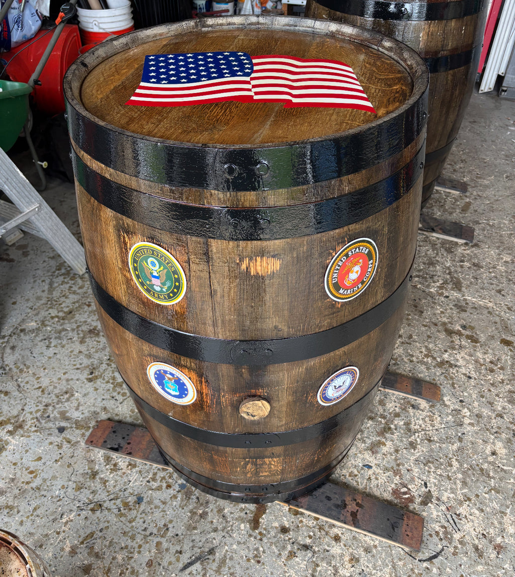 Stained Full Barrel