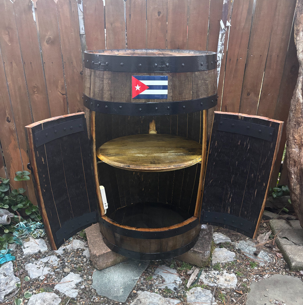 Full Barrel with Cabinet