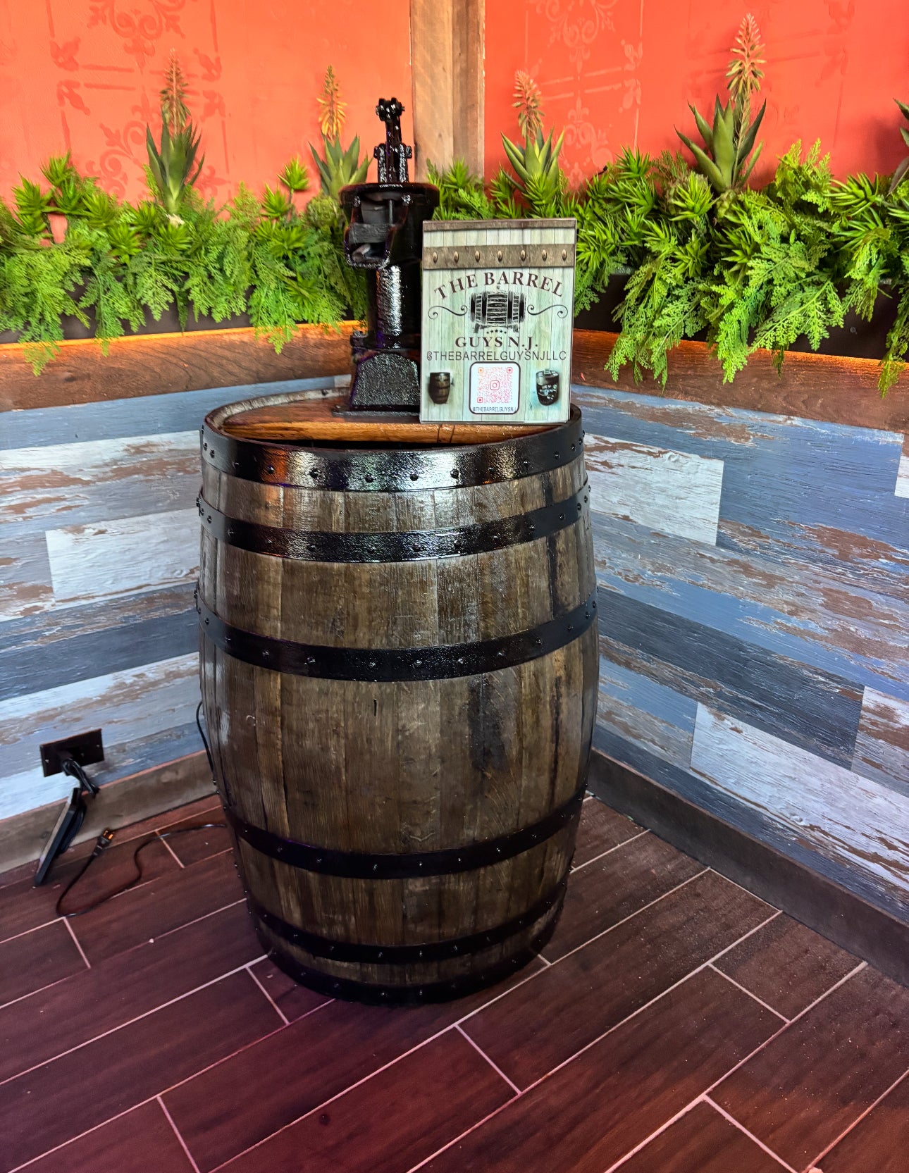 Barrel Fountain