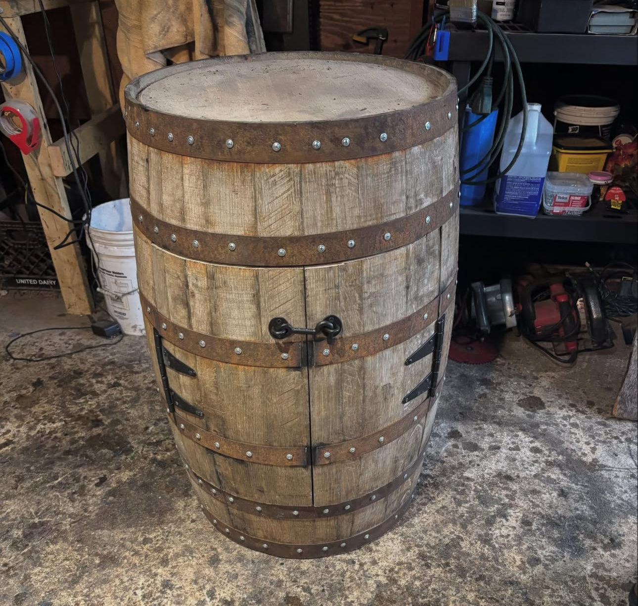 Full Barrel with Cabinet