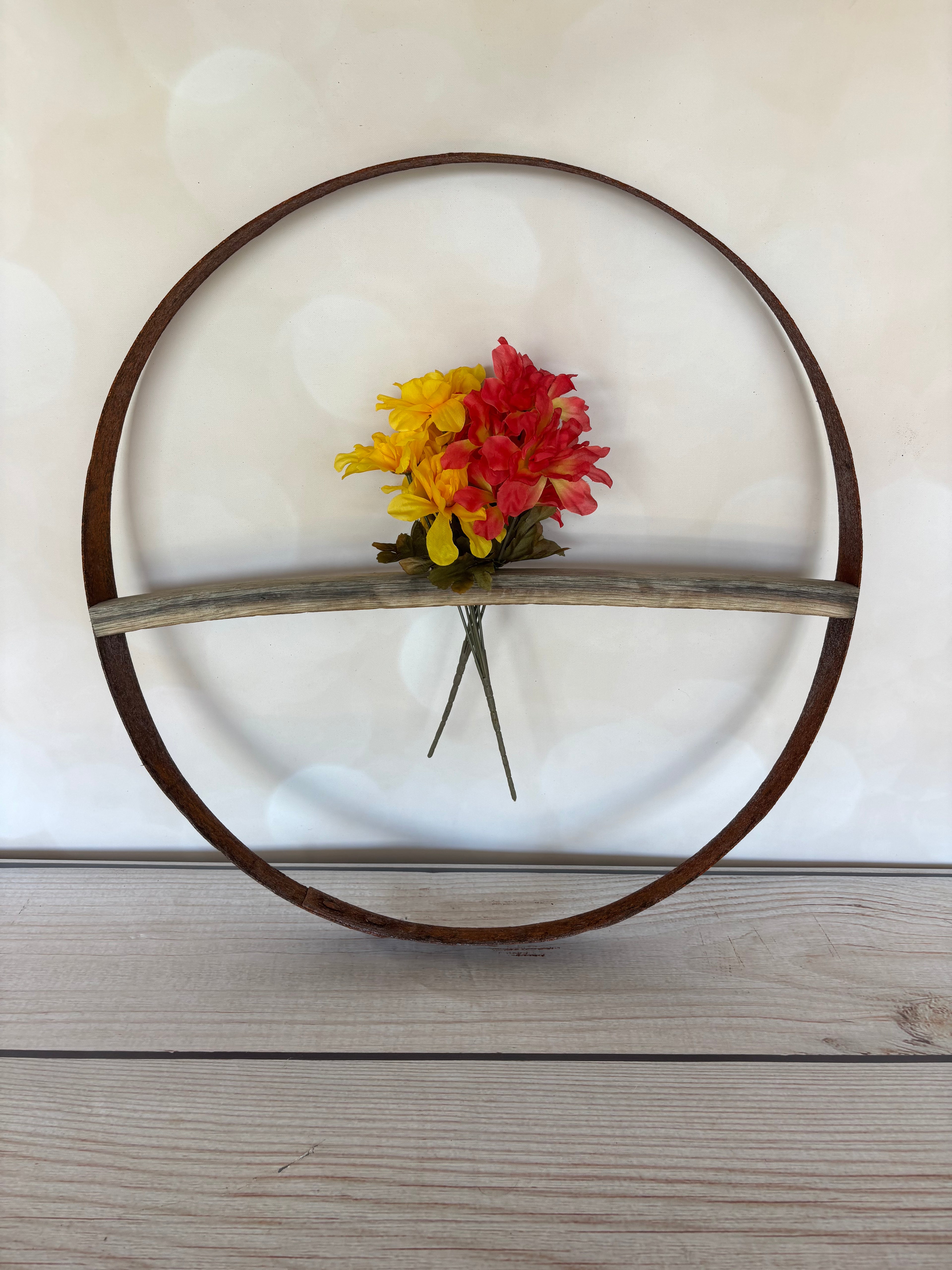 Barrel Ring and Stave Wreath