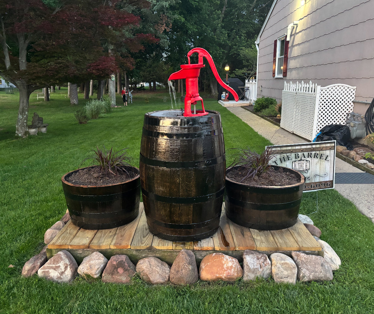 Barrel Fountain