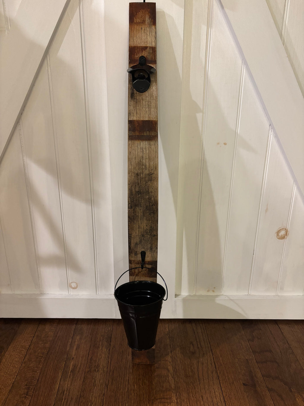 Long Stave with Bottle Opener and Can