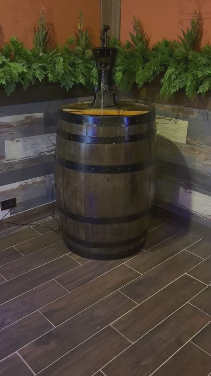 Barrel Fountain